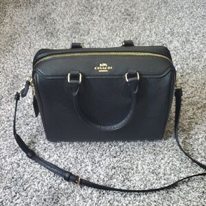 Coach Black Satchel Bag